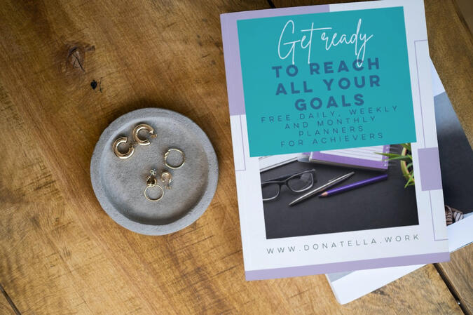 My gift to you: download the free planners for achievers